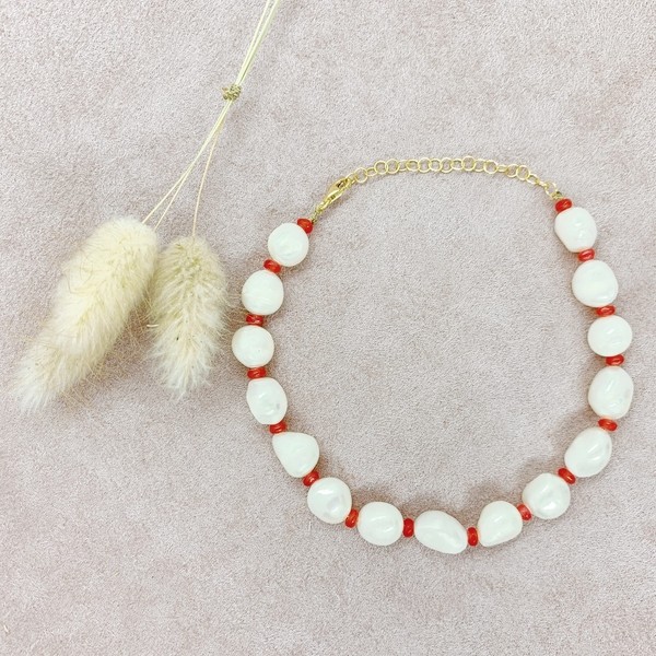 Anklet Bloom Maxi Corail
